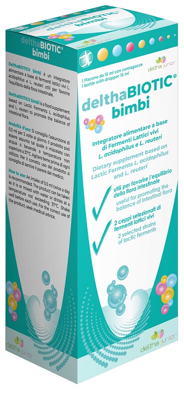 DELTHABIOTIC BIMBI GOCCE 15 ML - Farmacianumberone.it