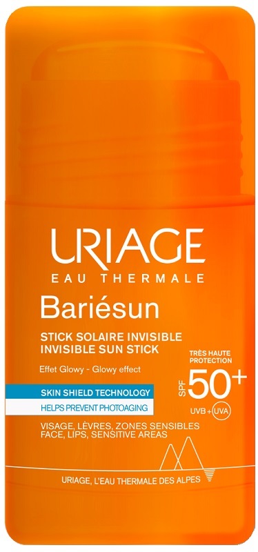 URIAGE EAU THERMALE BARIESUN SPF50+ STICK SOLAIRE INVISIBILE EFFET GLOWY 18 G - Farmacianumberone.it