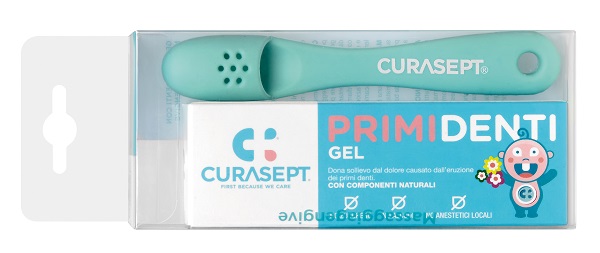 CURASEPT KIT GEL PRIMI DENTI 20 ML + MASSAGGIAGENGIVE - Farmacianumberone.it