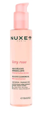NUXE VERY ROSE DELICATE CLEANSING OIL 150 ML - Farmacianumberone.it