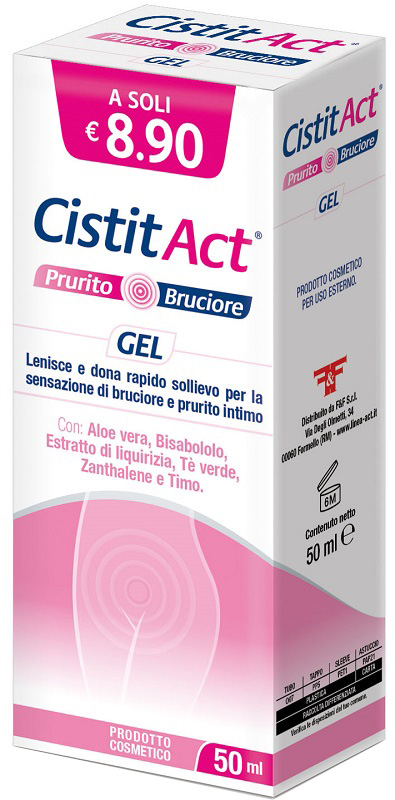 CISTIT ACT GEL PRURITO INTIMO 50 ML - Farmacianumberone.it